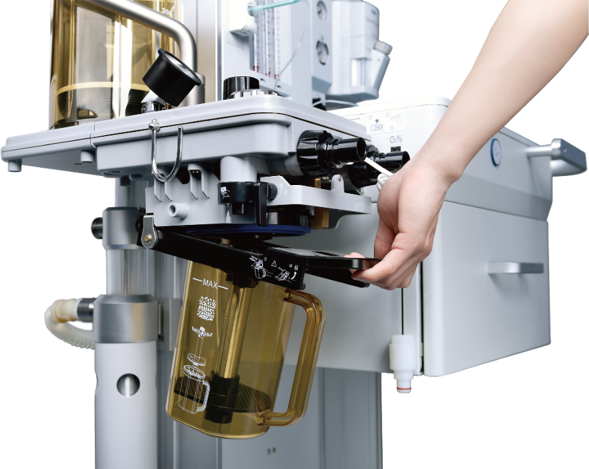 One-hand Installation CO2 Absorber Canister