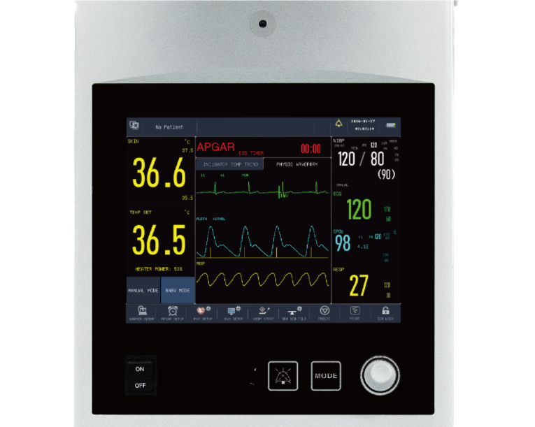 Self-adaptive Brightness Adjustment Touch Screen