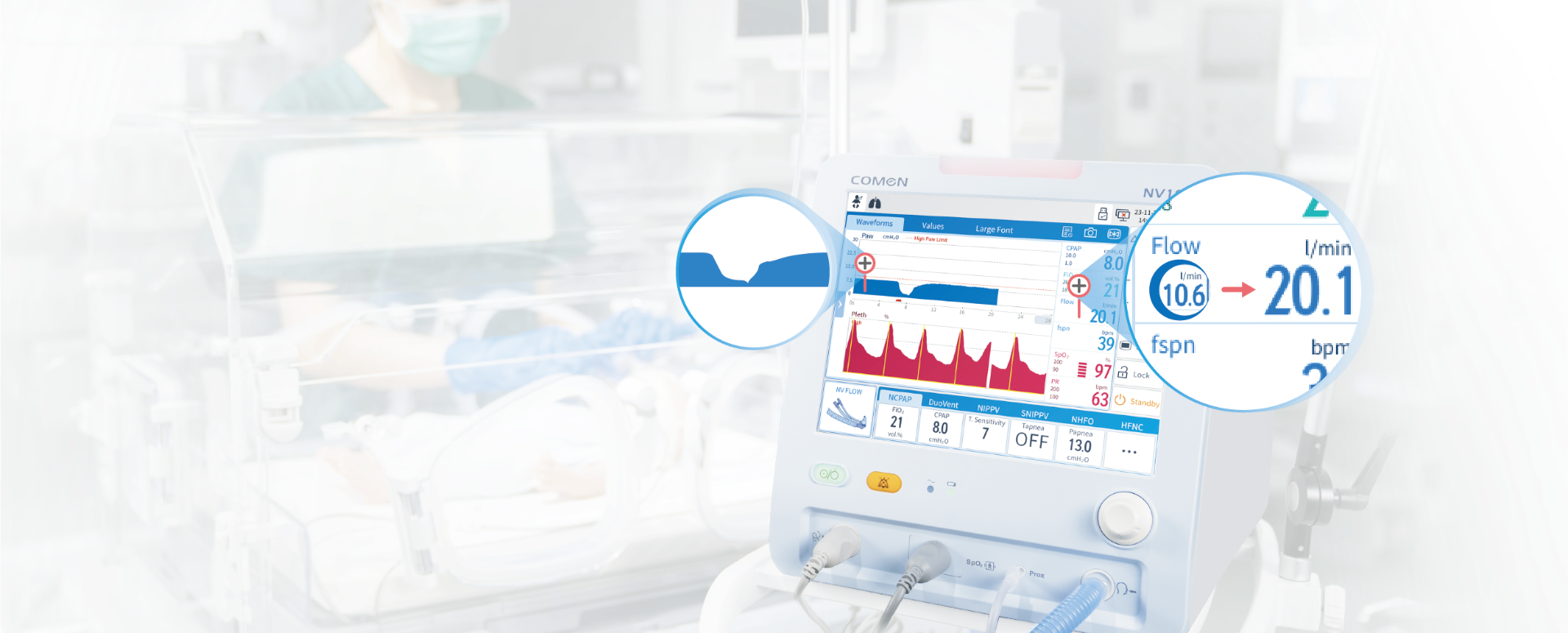 infant ventilator