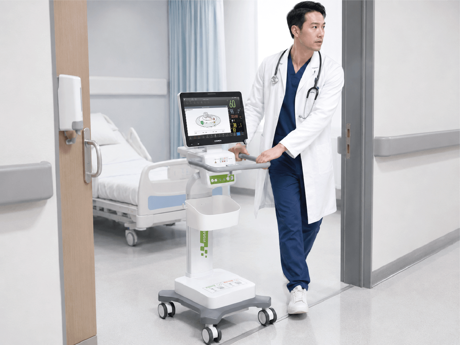 COMEN MR-M80T/MR-M60T Монитор пациента